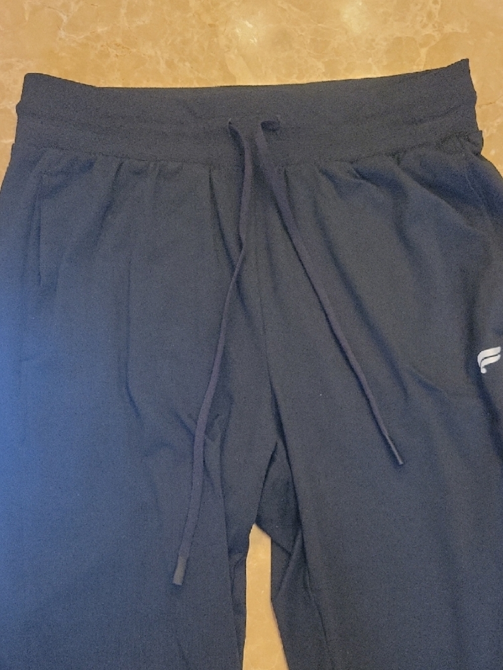*Fabletics Black Women's Jogger Sweatpants with Subtle Logo, S - Picture 2 of 8